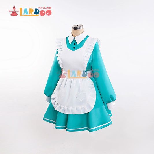 デスクトップフェアリー 初音ミク 不思議の国ver メイド服 コスプレ衣装 コスチューム