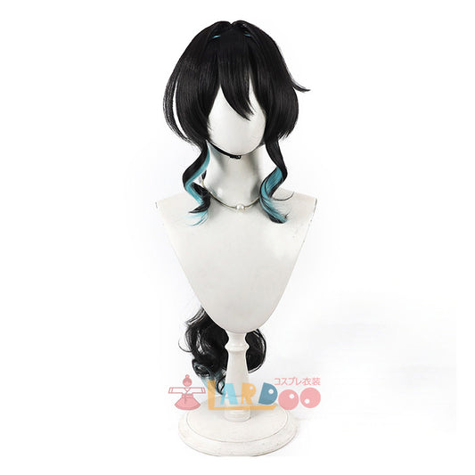 崩壊スターレイル HonkaiStarRail ルアン・メェイ「紙上に咲く雪梅」 コスプレウィッグ 団子セット済み ネット付き 耐熱 cosplay