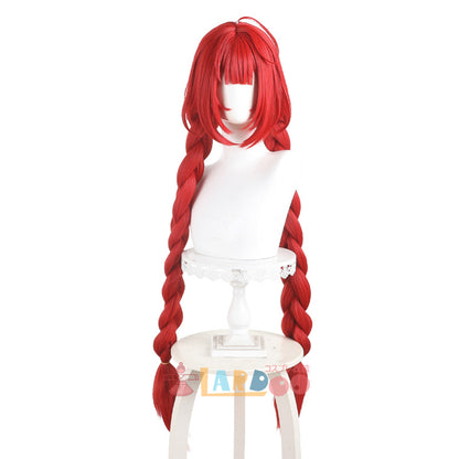 ゼンレスゾーンゼロ ZenlessZoneZero 浮波柚葉 コスプレウィッグ 未セット ネット付き 耐熱 cosplay [551U]