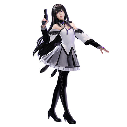 【三分妄想1/3Delusion】魔法少女まどか☆マギカ 〈ワルプルギスの廻天〉 暁美ほむら コスプレ衣装 コスチューム