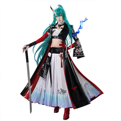 三分妄想1/3Delusion】アークナイツ Arknights 斬業ホシグマ コスプレ衣装/ウィッグ/ブーツ コスチューム[ARS22335]