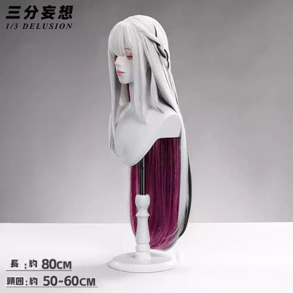 三分妄想1/3Delusion】崩壊スターレイル HonkaiStarRail 虚照-ステラ コスプレ衣装ウィッグ/靴 コスチューム[ARS22348]