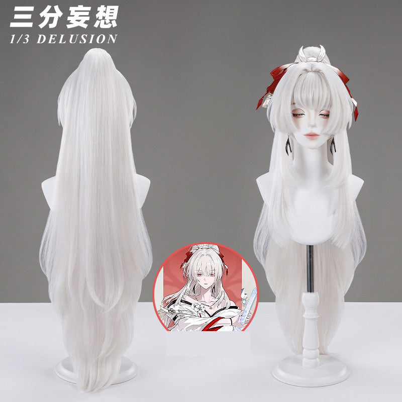【三分妄想1/3Delusion】鳴潮 メイチョウ Wuthering Waves 緋雪-ヒユキ コスプレ衣装ウィッグ/靴 コスチューム [ARS22366]