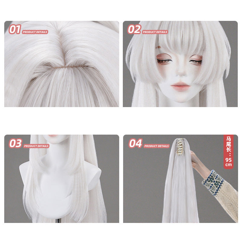 【三分妄想1/3Delusion】鳴潮 メイチョウ Wuthering Waves 緋雪-ヒユキ コスプレ衣装ウィッグ/靴 コスチューム [ARS22366]