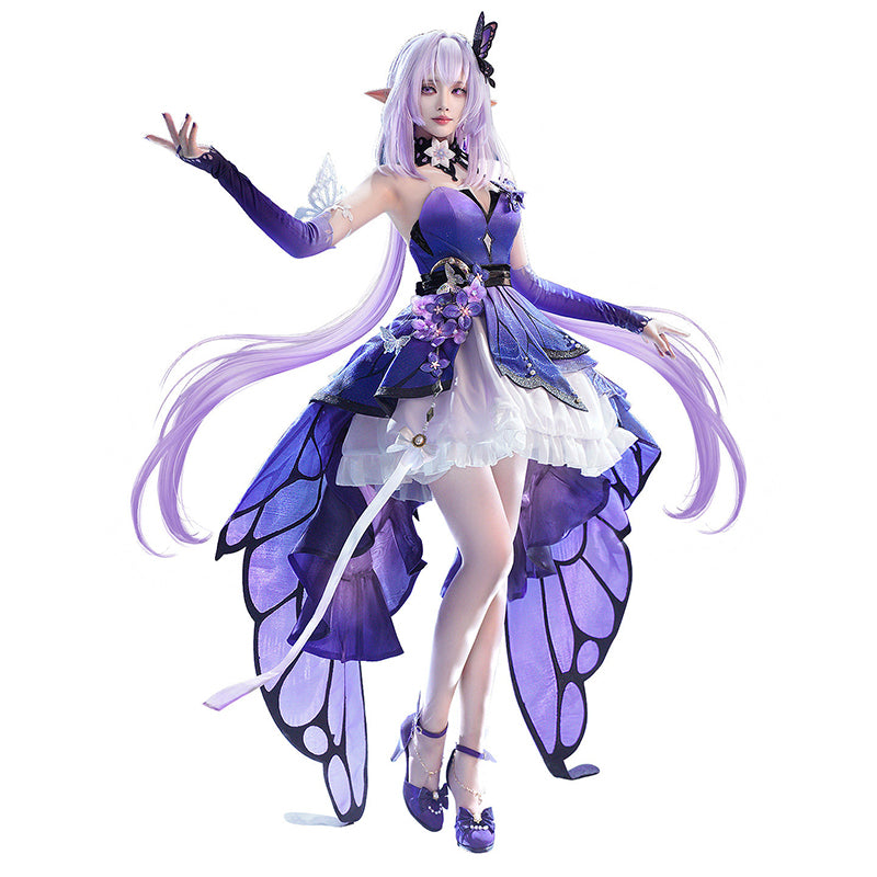 【三分妄想1/3Delusion】崩壊スターレイル HonkaiStarRail キャストリス 「儚き夢の舞」 コスプレ衣装ウィッグ/靴 コスチューム [ARS22377]