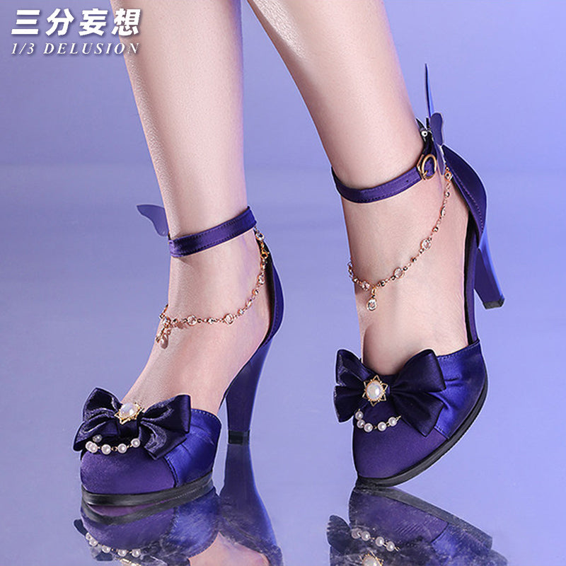 【三分妄想1/3Delusion】崩壊スターレイル HonkaiStarRail キャストリス 「儚き夢の舞」 コスプレ衣装ウィッグ/靴 コスチューム [ARS22377]