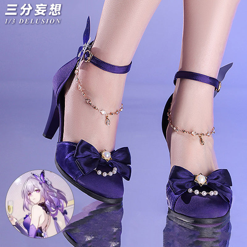 【三分妄想1/3Delusion】崩壊スターレイル HonkaiStarRail キャストリス 「儚き夢の舞」 コスプレ衣装ウィッグ/靴 コスチューム [ARS22377]