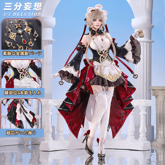 【三分妄想1/3Delusion】 原神 Genshin サンドローネ-Sandrone 実装版衣装 コスプレ衣装/ウィッグ/靴 コスチューム [ARS22405]