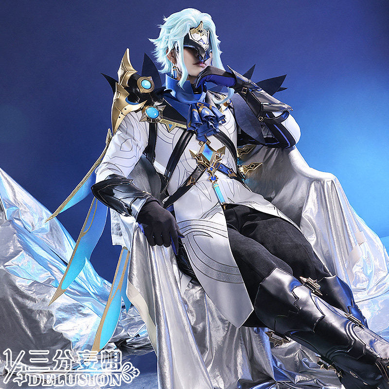 【三分妄想1/3Delusion】原神 Genshin 「博士」ドットーレ-Dottore コスプレ衣装/ウィッグ コスチューム [ARS21797]
