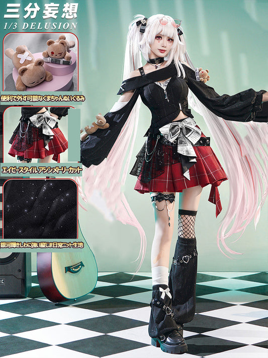 【三分妄想1/3Delusion】崩壊スターレイル HonkaiStarRail 火花「甘い夢の電波」 コスプレ衣装/ウィッグ/靴 コスチューム [ARS22427]