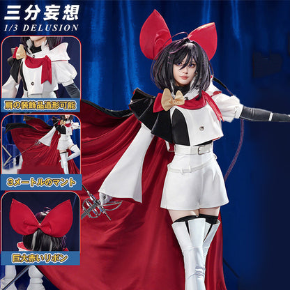 【三分妄想1/3Delusion】リボンヒーロー The Ribbon Hero サファイア コスプレ衣装/ウィッグ/レッグカバー コスチューム [ARS22431]
