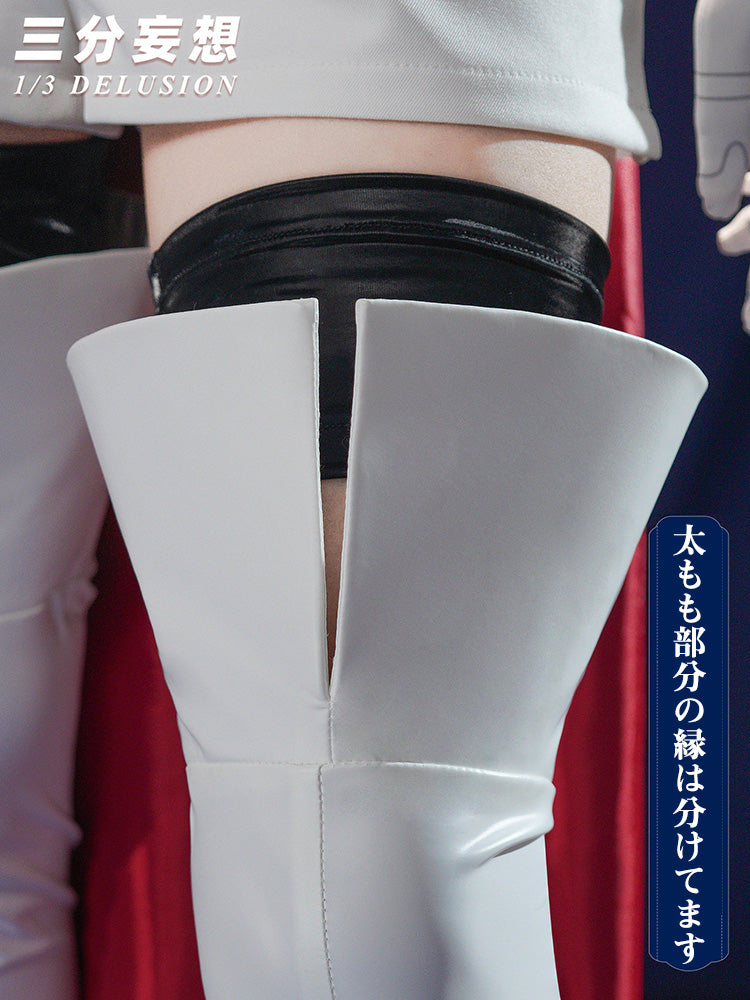 【三分妄想1/3Delusion】リボンヒーロー The Ribbon Hero サファイア コスプレ衣装/ウィッグ/レッグカバー コスチューム [ARS22431]