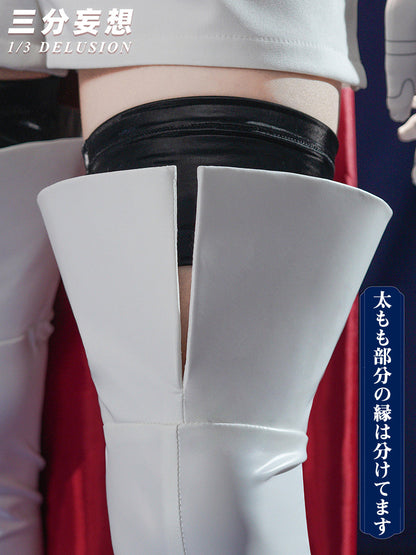 【三分妄想1/3Delusion】リボンヒーロー The Ribbon Hero サファイア コスプレ衣装/ウィッグ/レッグカバー コスチューム [ARS22431]