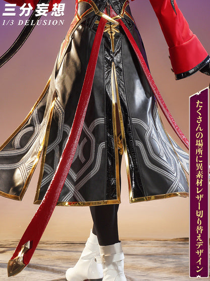【三分妄想1/3Delusion】 崩壊スターレイル×Fate_UBWコラボ 遠坂凛 コスプレ衣装/ウィッグ/靴 コスチューム [ARS22438]