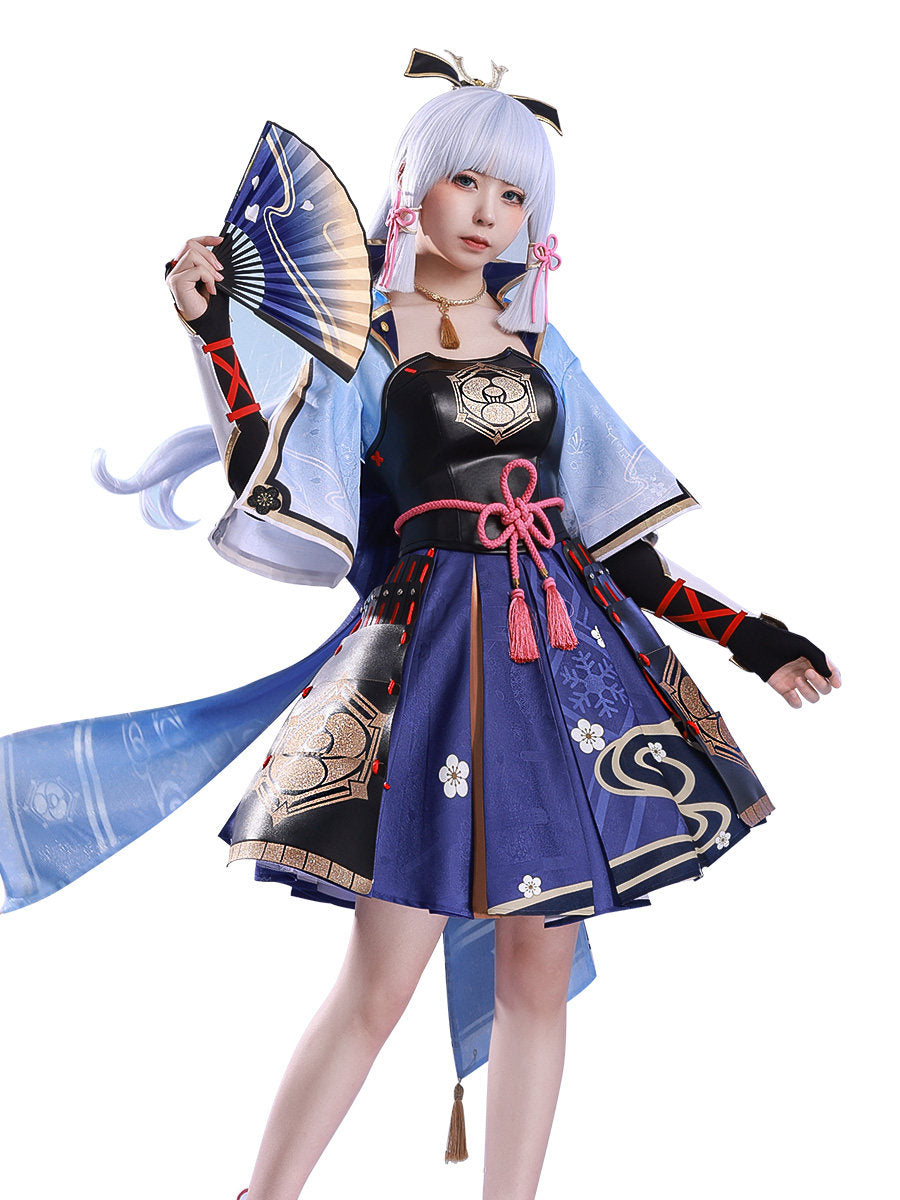 【三分妄想1/3Delusion】原神 Genshin 神里綾華-かみさとあやか コスプレ衣装/ウィッグ/靴 コスチューム [ARS22453]