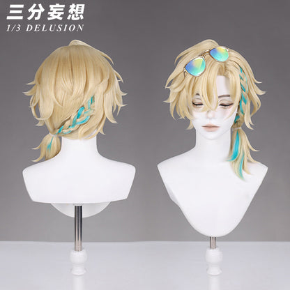 【三分妄想1/3Delusion】崩壊スターレイル HonkaiStarRail アベンチュリン・波と戯れる夏 水着 コスプレ衣装/ウィッグ/靴 コスチューム [ARS22458]