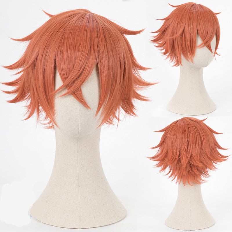 ツイステッドワンダーランド ツイステ ハーツラビュル寮 エース・トラッポラ コスプレウィッグ ネット付き cosplay [CRS2354]