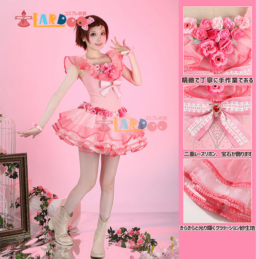 メダリスト Medalist 結束 いのり-ゆいつか いのり コスプレ衣装 サンリオコラボ コスチューム cosplay [ND316]
