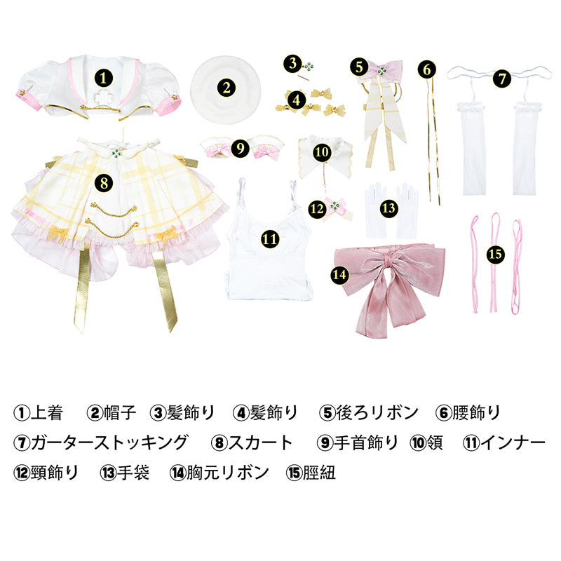 バーチャルアイドル  永雛タフィー  エイス タフィー  Ace Taffy  コスプレ衣装 コスチューム cosplay [DY26096]