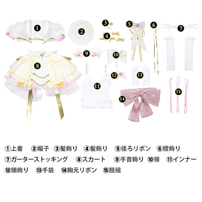 バーチャルアイドル  永雛タフィー  エイス タフィー  Ace Taffy  コスプレ衣装 コスチューム cosplay [DY26096]