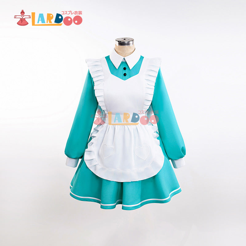 デスクトップフェアリー 初音ミク 不思議の国ver メイド服 コスプレ衣装 コスチューム