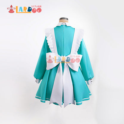 デスクトップフェアリー 初音ミク 不思議の国ver メイド服 コスプレ衣装 コスチューム