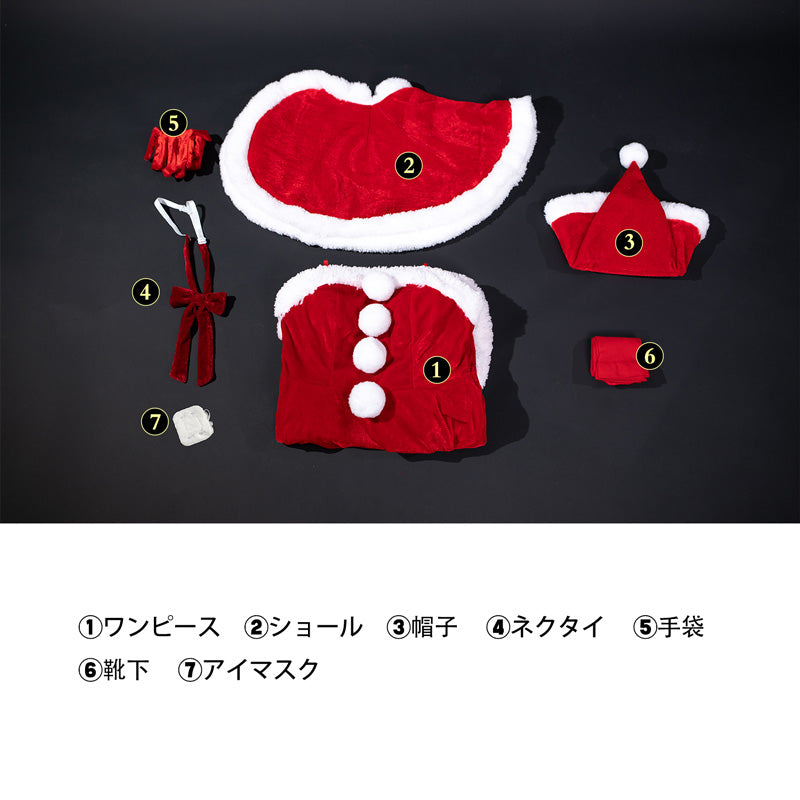 中二病でも恋がしたい！ 小鳥遊 六花-たかなし りっか クリスマス衣装 コスプレ衣装 コスチューム cosplay [G26013]