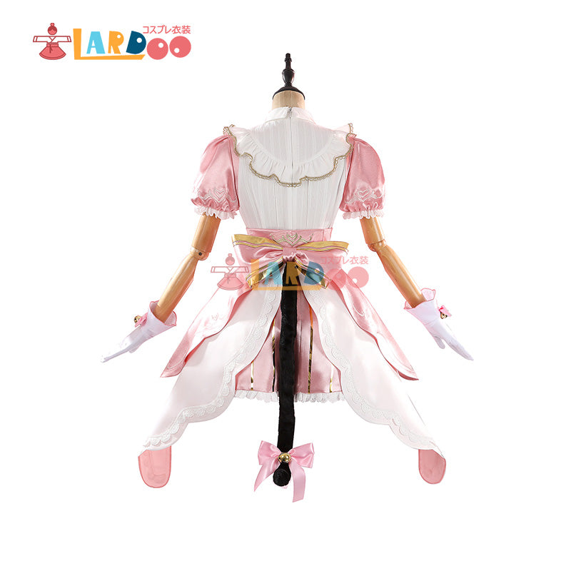 オーバーウォッチ2 × ストリートファイター6 OW2 キリコ 猫耳メイドスキン コスプレ衣装 コスチューム cosplay [G5938]