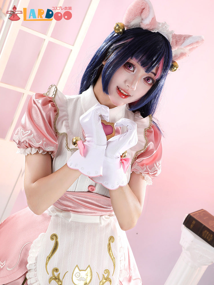 オーバーウォッチ2 × ストリートファイター6 OW2 キリコ 猫耳メイドスキン コスプレ衣装 コスチューム cosplay [G5938]
