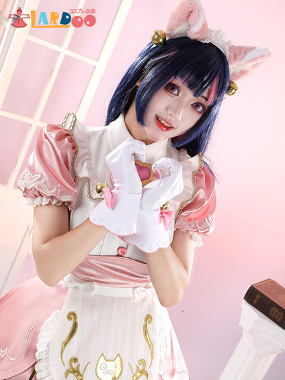 オーバーウォッチ2 × ストリートファイター6 OW2 キリコ 猫耳メイドスキン コスプレ衣装 コスチューム cosplay [G5938]