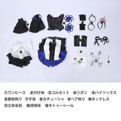無期迷途 むきめいと PathtoNowhere ヘラ 4周年「幻夜狂想」LIVEHOUSE コスプレ衣装 コスチューム cosplay [G5977]