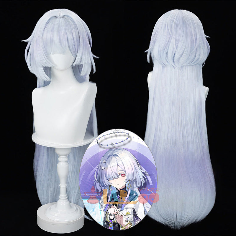 鳴潮 メイチョウ Wuthering Waves モーニエ-Mornye コスプレウィッグ 未セット ネット付き 耐熱 cosplay
