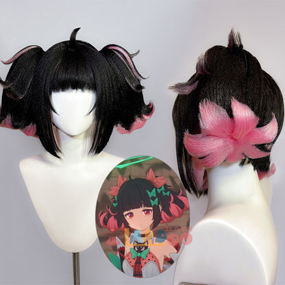 ゼンレスゾーンゼロ ZenlessZoneZero 南宮羽-NangongYu コスプレウィッグ 未セット ネット付き 耐熱 cosplay