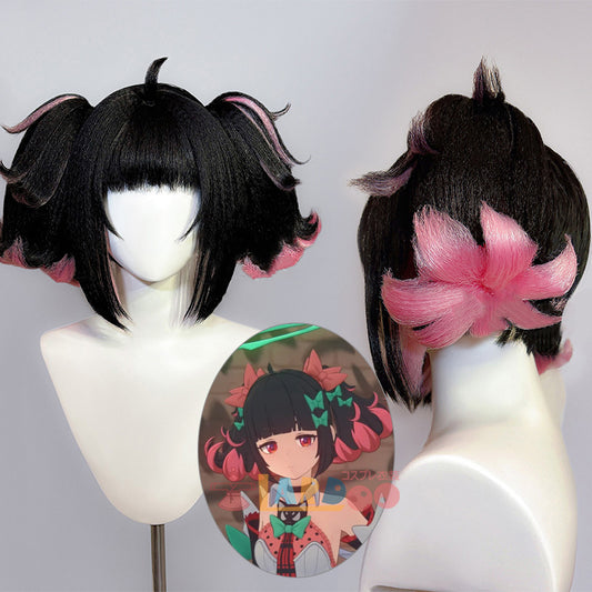 ゼンレスゾーンゼロ ZenlessZoneZero 南宮羽-NangongYu コスプレウィッグ 未セット ネット付き 耐熱 cosplay