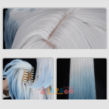 崩壊スターレイル HonkaiStarRail 爻光-こうこう コスプレウィッグ 未セット ネット付き 耐熱 cosplay