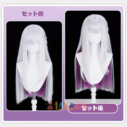 崩壊スターレイル HonkaiStarRail 虚照-ステラ コスプレウィッグ 未セット ネット付き 耐熱 cosplay