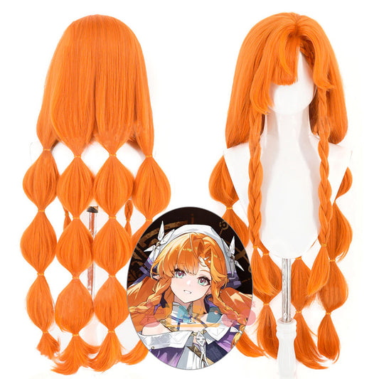 鳴潮 メイチョウ Wuthering Waves シグリカ-Sigrika コスプレウィッグ ネット付き 未セット未カット 耐熱 cosplay