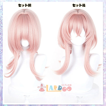 原神 Genshin リンネア-Linnea コスプレウィッグ 未セット ネット付き 耐熱 cosplay