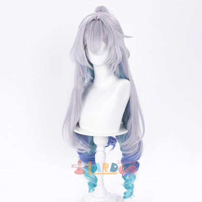 崩壊スターレイル HonkaiStarRail 銀狼LV.999 コスプレウィッグ 未セット ネット付き 耐熱 cosplay