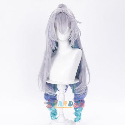 崩壊スターレイル HonkaiStarRail 銀狼LV.999 コスプレウィッグ 未セット ネット付き 耐熱 cosplay