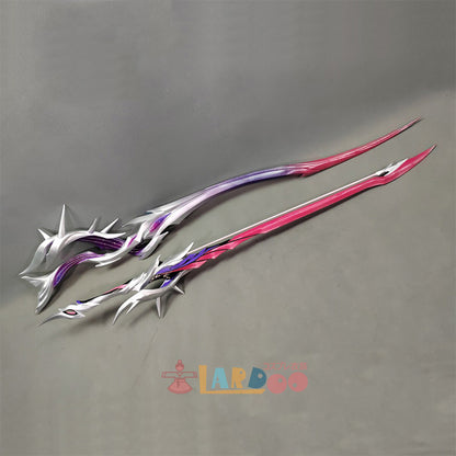 崩壊スターレイル HonkaiStarRail セイレンス-Hysilens 双剣武器セット 琴剣 弓剣 コスプレ道具[LRS2752]