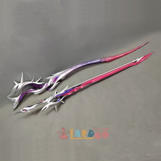 崩壊スターレイル HonkaiStarRail セイレンス-Hysilens 双剣武器セット 琴剣 弓剣 コスプレ道具[LRS2752]
