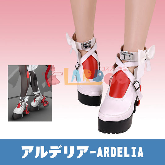 アークナイツ：エンドフィールド アルデリア-Ardelia コスプレ靴 コスプレブーツ[LRS2754]