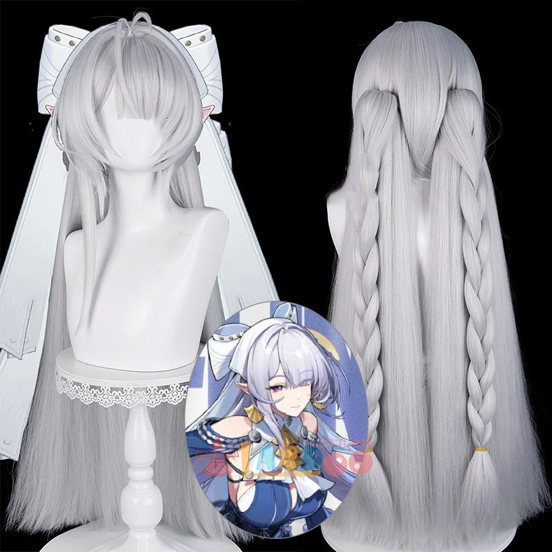 ゼンレスゾーンゼロ ZenlessZoneZero ヴェリナ-Velina コスプレウィッグ 未セット ネット付き 耐熱 cosplay [LRS2759]