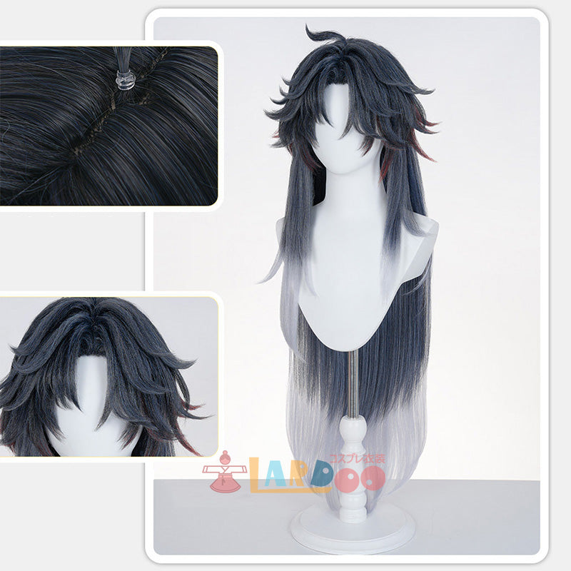 崩壊スターレイル HonkaiStarRail 千冶刃-MortenaxBlade コスプレウィッグ ネット付き 耐熱 cosplay [LRS2764]