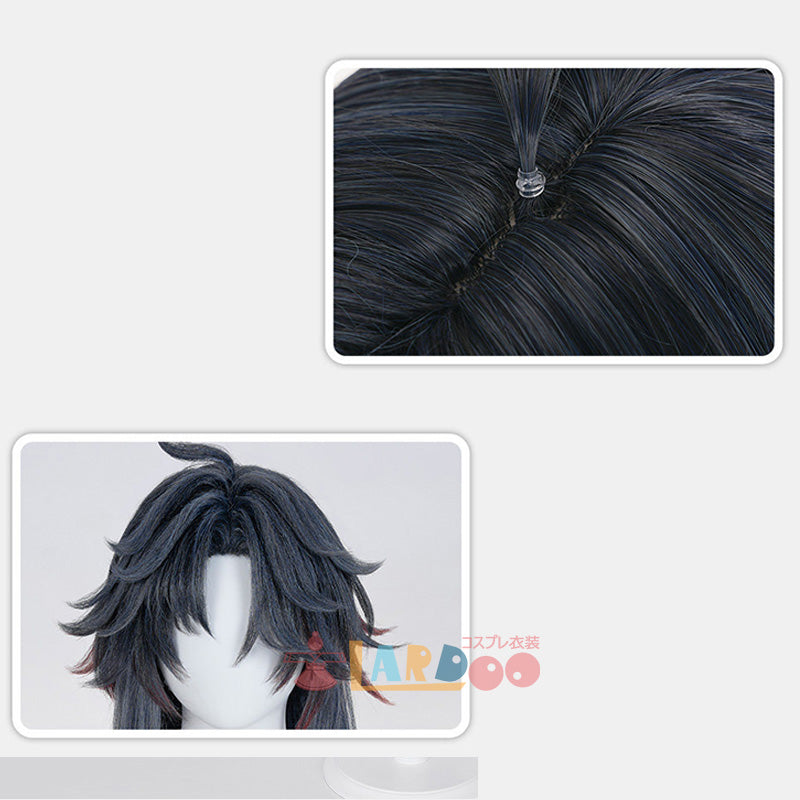 崩壊スターレイル HonkaiStarRail 千冶刃-MortenaxBlade コスプレウィッグ ネット付き 耐熱 cosplay [LRS2764]