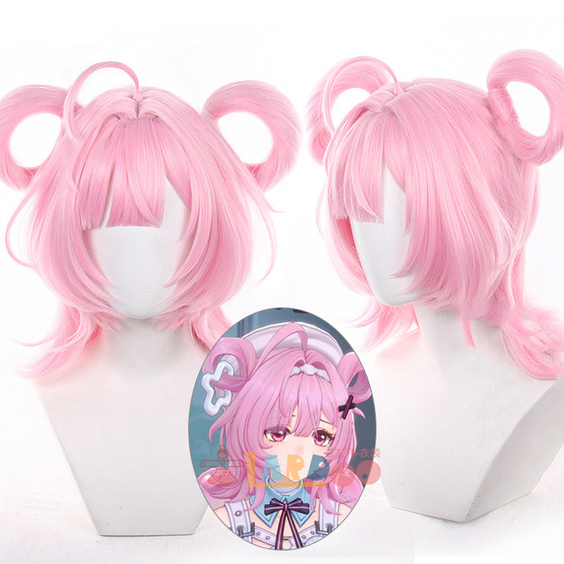 NTE Neverness to Everness ちいちゃん コスプレウィッグ 未セット ネット付き 耐熱 cosplay [LRS2766]