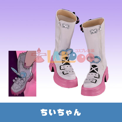 NTE Neverness to Everness ちいちゃん コスプレ靴/ブーツ cosplay [LRS2767]