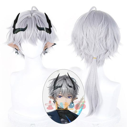 アークナイツ：エンドフィールド アルダシル-Ardashir コスプレウィッグ ネット付き 未セット未カット 耐熱 cosplay [LRS2768]