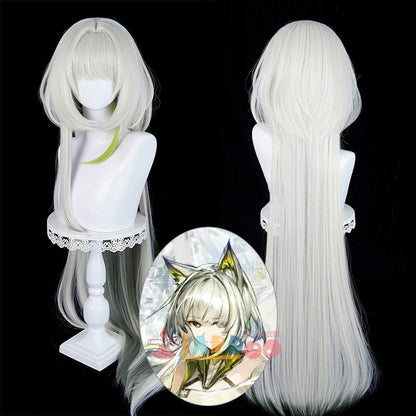 アークナイツ Arknights ケルシー·エスペランタ Kal'tsit·Esperanta コスプレウィッグ ネット付き 未セット未カット 耐熱[LRS2776]